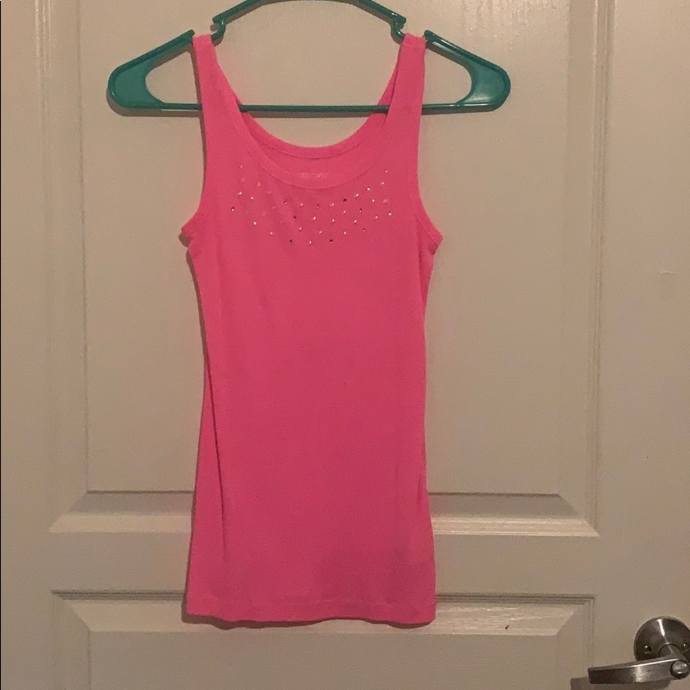 Pink tank top